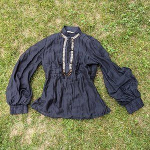 Roberto Cavalli Cotton Voile Blouse